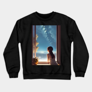 The Girl in the Window Crewneck Sweatshirt